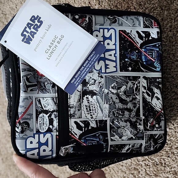 POTTERY Barn Star Wars Lunch Bag, Glow in the Dark, NWT - Picture 13 of 14